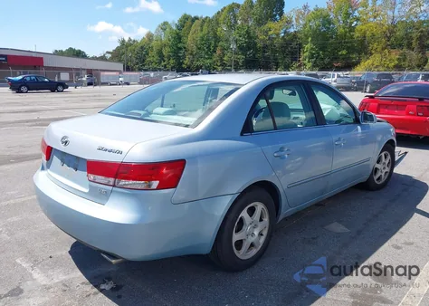 2007 Hyundai Sonata Limited/Se V6 from USA, damaged, VIN 5NPEU46F17H167462